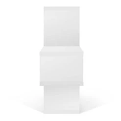 Boekenkast Lisbon 1 - Wit/eik 11 Boekenkast Lisbon 1 - Wit/eik -Collectie Woonkamermeubels 9500.319662 London 001 Pure White and Oak 5 36bc