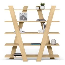 Rek Wind - Eik -Collectie Woonkamermeubels 9500.321603 Wind oak 3 e765