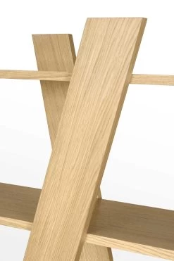 Rek Wind - Eik -Collectie Woonkamermeubels 9500.321603 Wind oak 4 db31