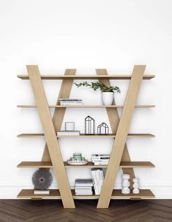 Rek Wind - Eik -Collectie Woonkamermeubels 9500.321603 Wind oak 7 26a3