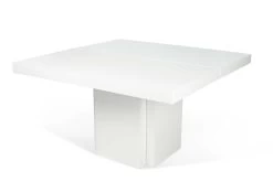 Eettafel Mundus 130 X 130 Cm - Hoogglans Wit 14 Eettafel Mundus 130 X 130 Cm - Hoogglans Wit -Collectie Woonkamermeubels 9500.612602 Dusk 130 High Gloss White 2 c229