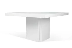 Eettafel Mundus 150 X 150 Cm - Hoogglans Wit -Collectie Woonkamermeubels 9500.612619 Dusk 150 High Gloss White 6 6ad6