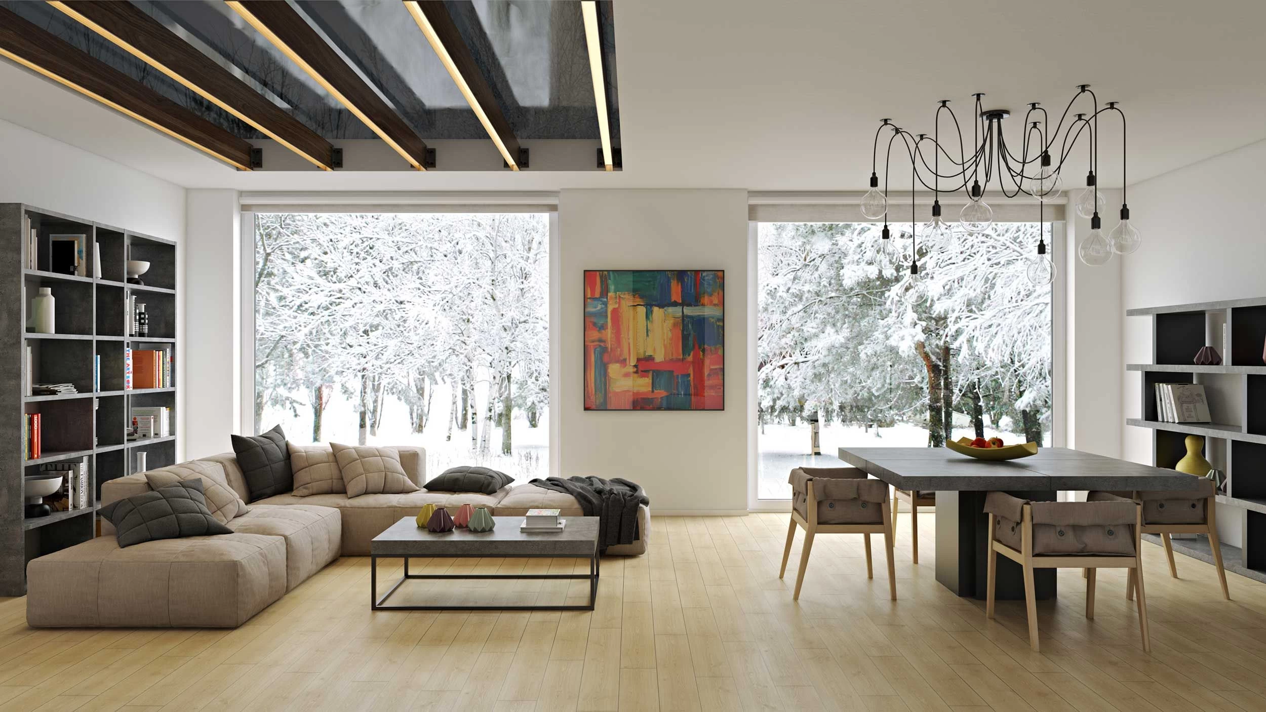 Eettafel Dust - 150x150 Cm 7 Eettafel Dust - 150x150 Cm - Afbeelding 7