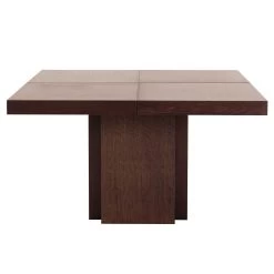 Eettafel Mundus 130 X 130 Cm - Chocoladefineer -Collectie Woonkamermeubels 9500.620904 Dusk dining table chocolate 1 8ee3
