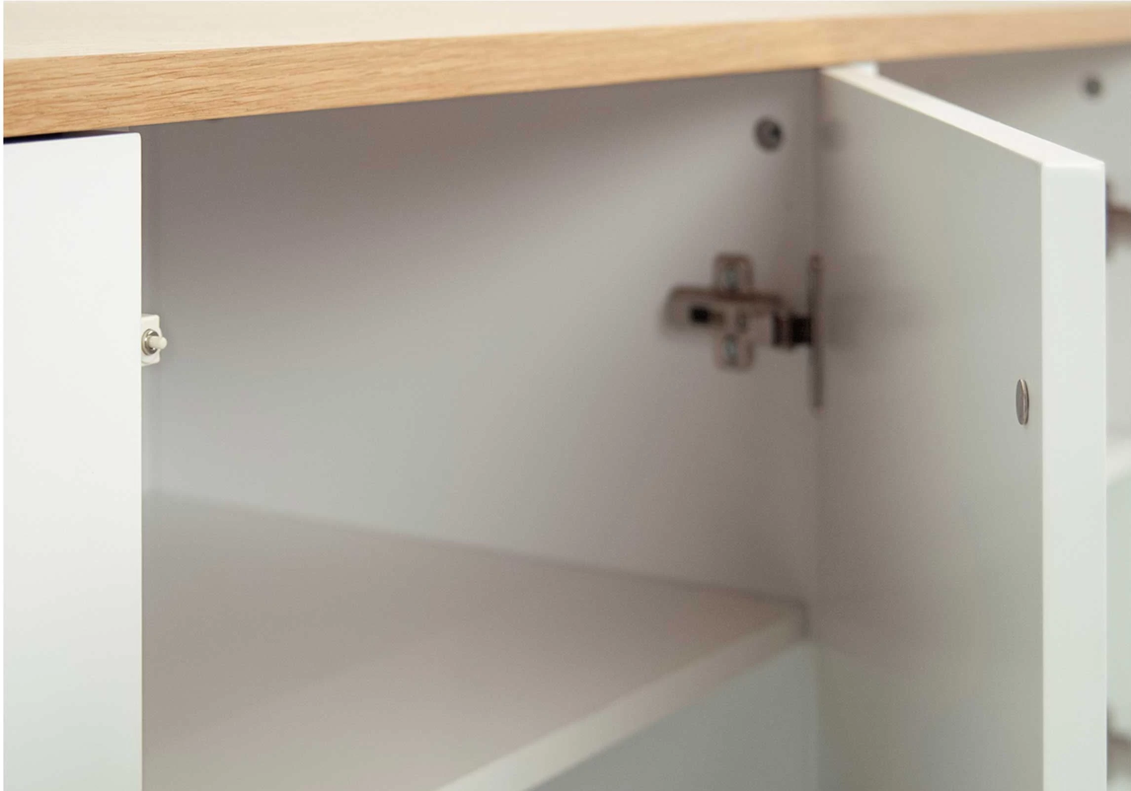 Dressoir Echo - Wit/eik 5 Dressoir Echo - Wit/eik - Afbeelding 5