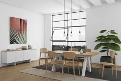 Dressoir Echo - Wit/eik 15 Dressoir Echo - Wit/eik -Collectie Woonkamermeubels 9500.621697 Edge Sideboard white oak 7 9d9b