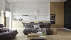 Salontafel Selena 90x90 - Wit/eik -Collectie Woonkamermeubels 9500.625237 Slate white oak 1 9466