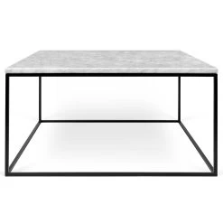 Salontafel Gleam 75x75 - Wit Marmer/staal 6 Salontafel Gleam 75x75 - Wit Marmer/staal -Collectie Woonkamermeubels 9500.626180 Gleam 75 White Carrara Black Steel 1 3edb