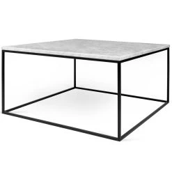 Salontafel Gleam 75x75 - Wit Marmer/staal 7 Salontafel Gleam 75x75 - Wit Marmer/staal -Collectie Woonkamermeubels 9500.626180 Gleam 75 White Carrara Black Steel 3 d18c