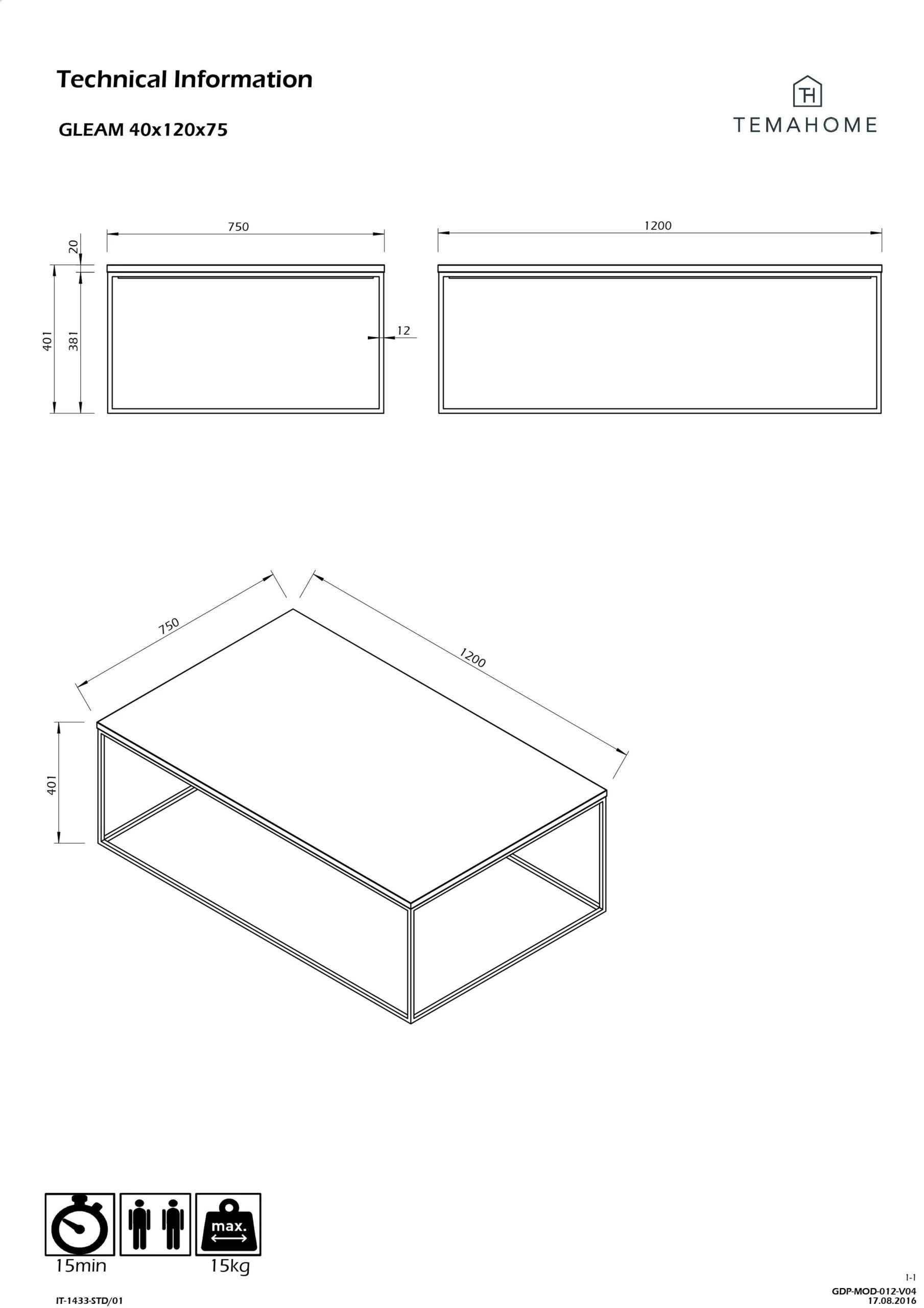 Salontafel Gleam 120x75 - Wit Marmer/chroom 2 Salontafel Gleam 120x75 - Wit Marmer/chroom - Afbeelding 2