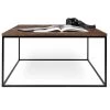 Salontafel Gleam 75x75 - Roest/staal