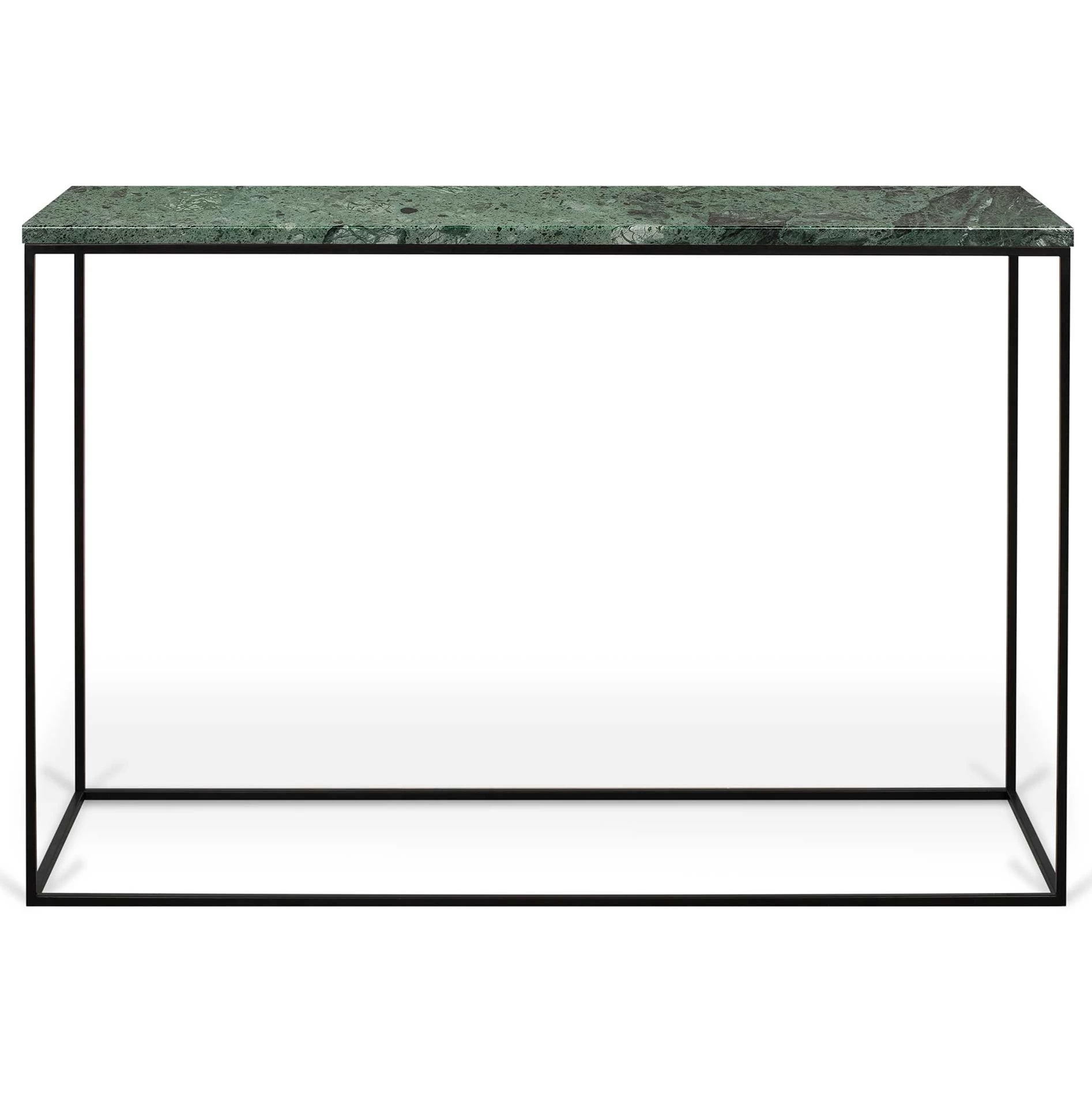 Sidetable Gleam 120cm - Groen Marmer/staal 2 Sidetable Gleam 120cm - Groen Marmer/staal - Afbeelding 2