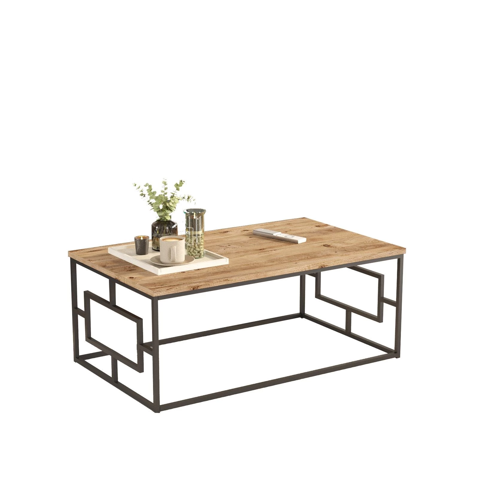 Locelso Salontafel | Atlantic Pine | 100% Melamine | 18mm Dik 3 Locelso Salontafel | Atlantic Pine | 100% Melamine | 18mm Dik - Afbeelding 3