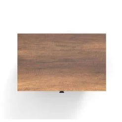 Locelso Lade | Notenhout Antraciet | 18 Mm Dik | Metalen Poten -Collectie Woonkamermeubels 956LCS1304 20 204 9260