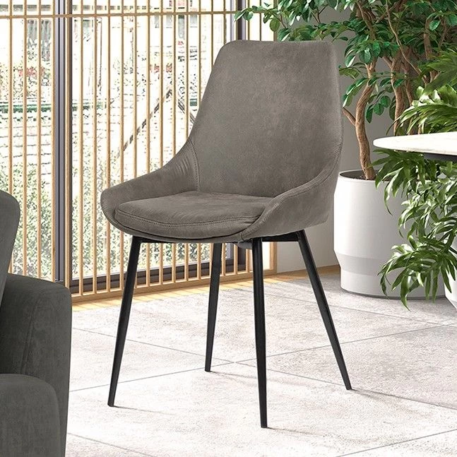 Eetkamerstoel Mirano-grijs 1 Eetkamerstoel Mirano-grijs