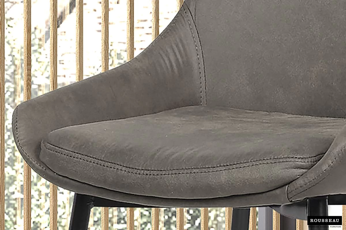 Eetkamerstoel Mirano-grijs 2 Eetkamerstoel Mirano-grijs - Afbeelding 2