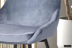 Stoel Mirano Metaal/fluweel - Blauw 10 Stoel Mirano Metaal/fluweel - Blauw -Collectie Woonkamermeubels 9611 6 d2 66ae