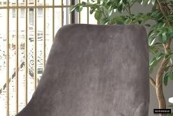 Stoel Mirano Fluweel/metaal - Grijs -Collectie Woonkamermeubels 9611 9 d1 969c