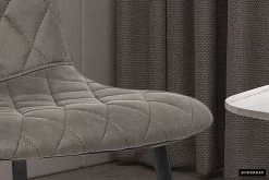 Eetkamerstoel Maletto-grijs -Collectie Woonkamermeubels 9612 3 d2 f384