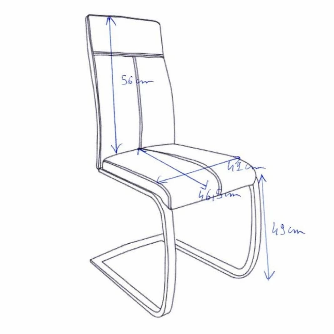 Sledestoel Elio - Cappuccino 3 Sledestoel Elio - Cappuccino - Afbeelding 3