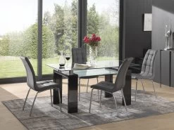 Eetkamerstoel Merlino - Grijs -Collectie Woonkamermeubels 9616 3 G 0eb4