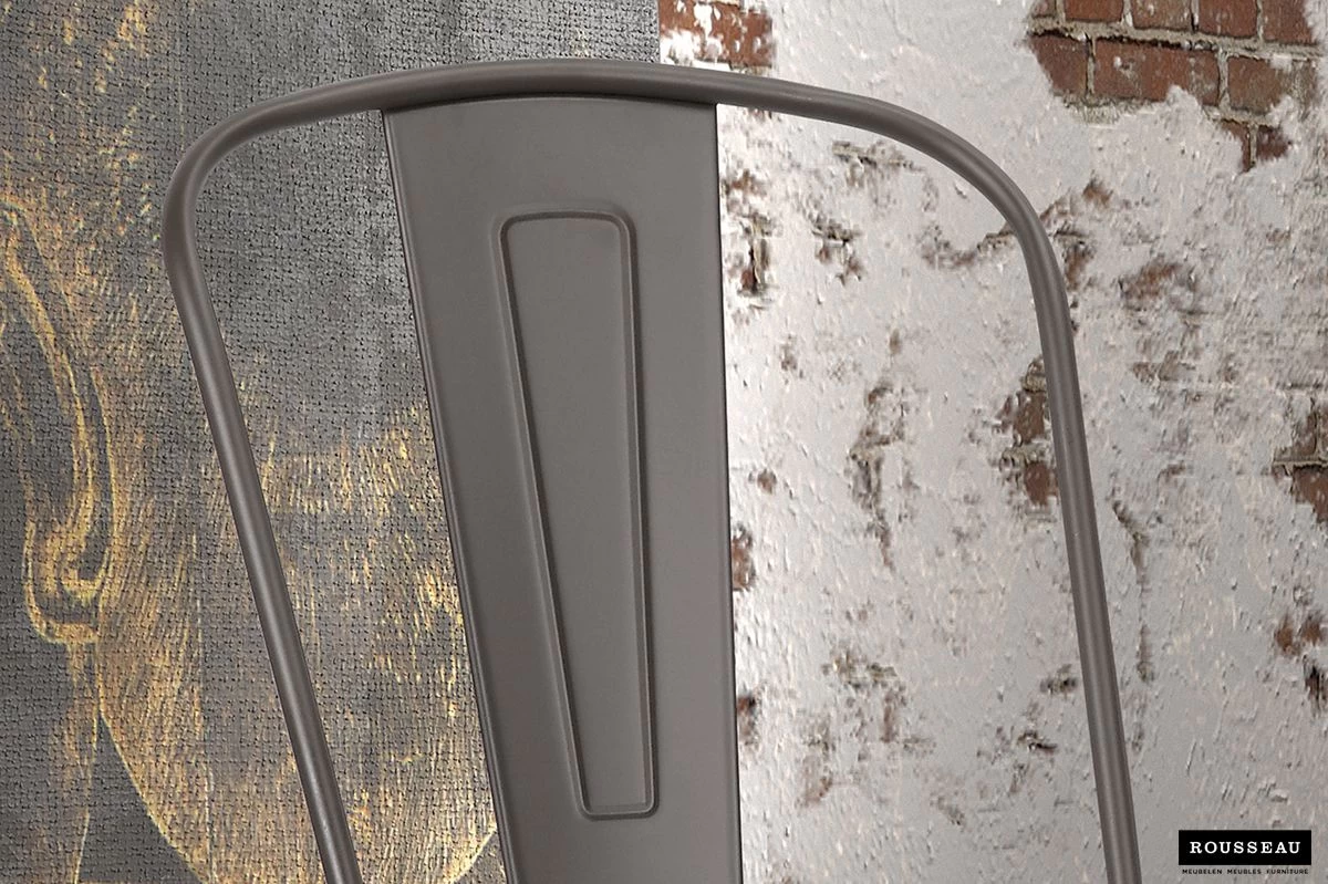 Stoel Victoria - Metaalkleur 4 Stoel Victoria - Metaalkleur - Afbeelding 4