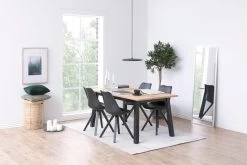 Eetkamerstoel Dima - Lederlook - Zwart 14 Eetkamerstoel Dima - Lederlook - Zwart -Collectie Woonkamermeubels 97180E89 4DD4 4F47 8012 CA710D8088FD de42