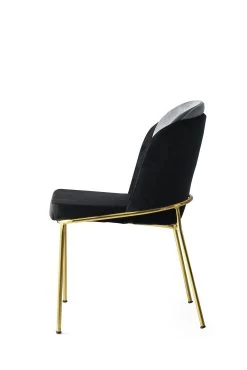 Stijlvolle 4-delige Stoelenset | Comfortabel En Modern | 100% Metalen Frame | Fluweel En Multiplex -Collectie Woonkamermeubels 974NMB1170 20 203 8fac