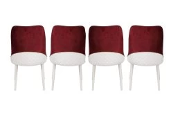 Vella Stoel Set - Metalen Frame, Fluwelen Stof, Haagbeukenhouten Poten 14 Vella Stoel Set - Metalen Frame, Fluwelen Stof, Haagbeukenhouten Poten -Collectie Woonkamermeubels 974NMB1220 20 203 cdc2