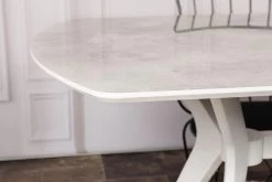 Vella Eettafel | 180x75x80 Cm | Wit | Plastic Poten -Collectie Woonkamermeubels 974NMB1502 20 205 565e