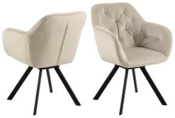 Draaibare Eetkamerstoel Levon - Beige -Collectie Woonkamermeubels 97DD82BA F896 497C A24E 853E00C06598 9ed9