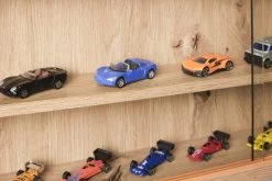 Vitrine Collecty | 80 X 9,5 X 60 Cm | Spaanplaathout | Zandkleur -Collectie Woonkamermeubels 99800765 03 c3b7