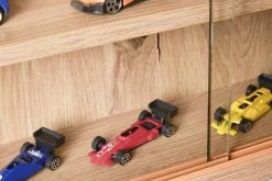 Vitrine Collecty | 80 X 9,5 X 60 Cm | Spaanplaathout | Zandkleur -Collectie Woonkamermeubels 99800765 04 a033