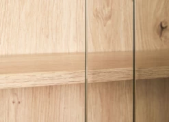 Vitrine Collecty | 80 X 9,5 X 60 Cm | Spaanplaathout | Zandkleur -Collectie Woonkamermeubels 99800765 09 0e5d