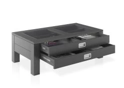 Salontafel Yadran 110cm Met 2 Lades - Grijs -Collectie Woonkamermeubels A8 Florian offen 2 83 664 C0 d2ac