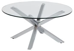 Salontafel Hennie ø82cm - Glazen Tafelblad -Collectie Woonkamermeubels AF0EE019 394B 452B B28E 179835D1E9F3 381e