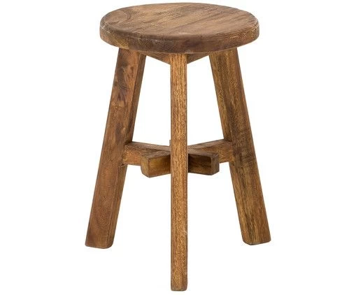 Kruk Asterisk – Antiek/gerecycleerd Teak 4 Kruk Asterisk – Antiek/gerecycleerd Teak - Afbeelding 4