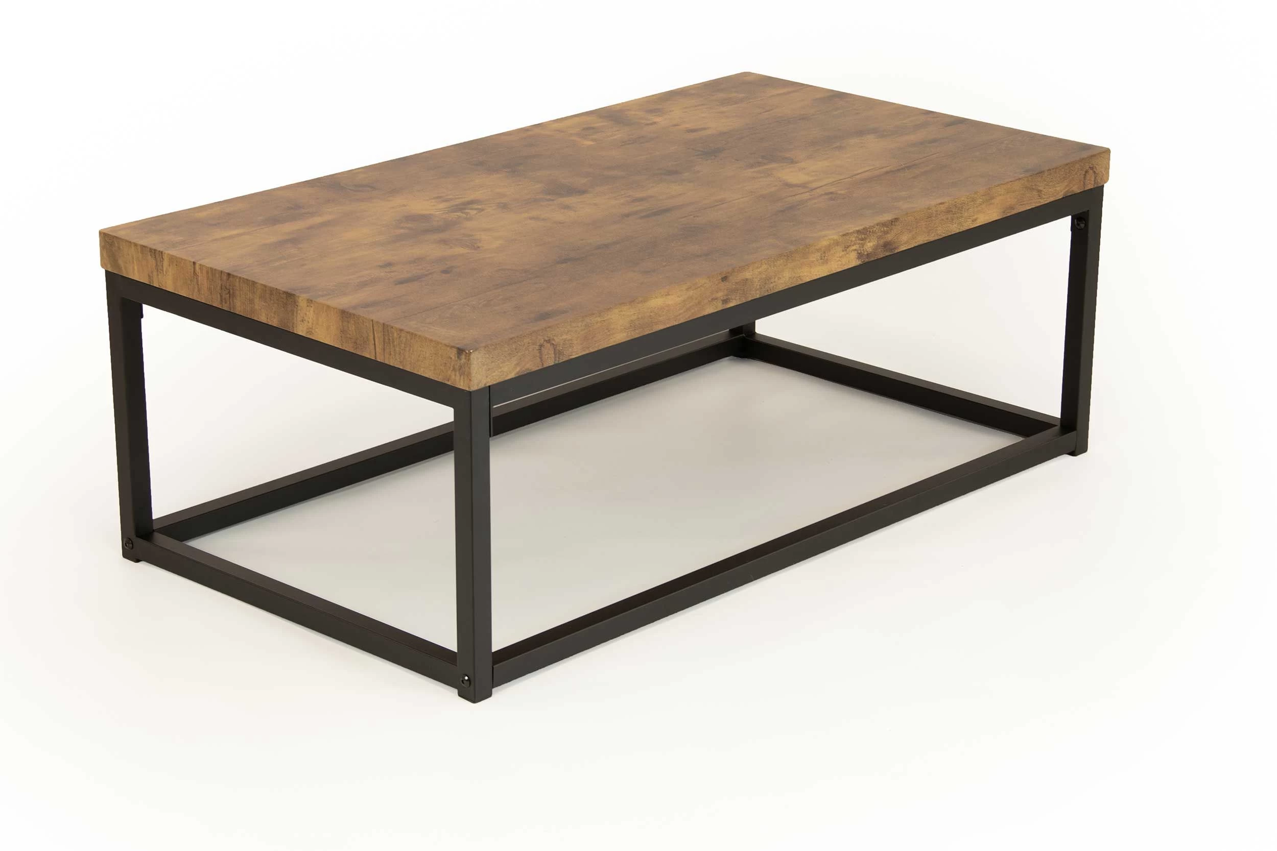 Salontafel Arras 100cm - Sonoma Eik/dark Wood 5 Salontafel Arras 100cm - Sonoma Eik/dark Wood - Afbeelding 5