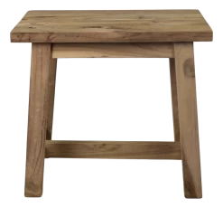 Decoratieve Kruk Lawas 50 Cm - Natuur/teak -Collectie Woonkamermeubels ASH50 2 2 0586
