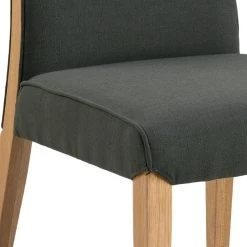 Eetkamerstoel Banquo Linate Grijs Stof, Geolied Eiken Onderstel -Collectie Woonkamermeubels B0F4937E 3ABA 4292 B0E6 9519932BA008 2 f1b6