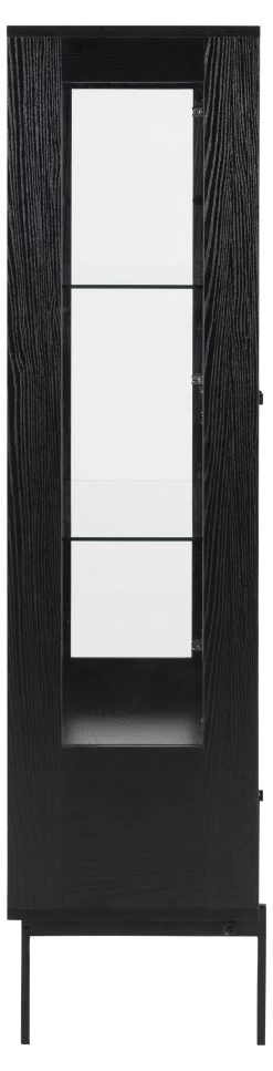 Vitrinekast Angus 152 Cm Met 2 Deuren En 1 Lade - Zwart -Collectie Woonkamermeubels BBC1C534 E3BF 40B8 BFF6 A685B6B1F8FE c705