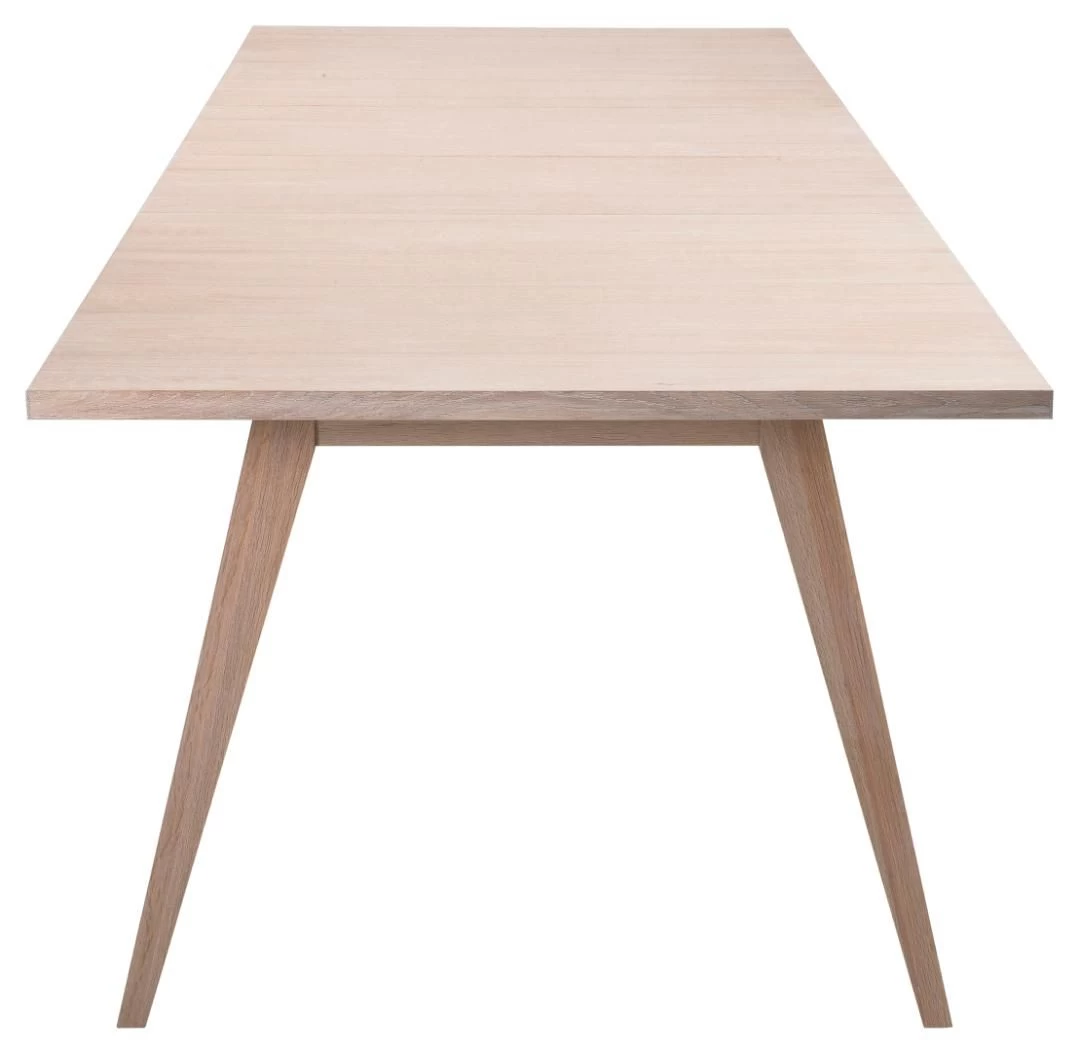 Verlengbare Eettafel Sieg 210<310cm - Eikenhout En Fineer 3 Verlengbare Eettafel Sieg 210<310cm - Eikenhout En Fineer - Afbeelding 3