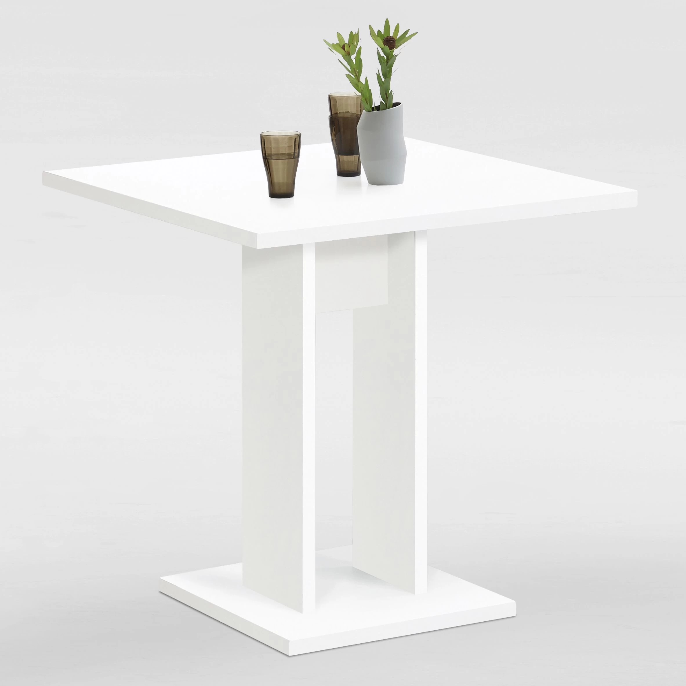 FMD Eettafel Brandon 70x70 - Wit 1 FMD Eettafel Brandon 70x70 - Wit