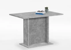 FMD Eettafel Brandon 110x70 - Beton -Collectie Woonkamermeubels Bandol 3 Beton LA ea21