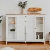 Buffetkast Berge 4 Deuren & 2 Lades - Wit/eik
