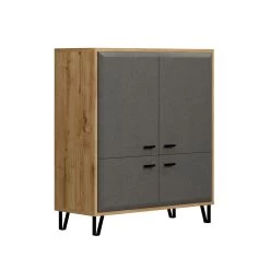 Kabinetkast Blanshe | 98 X 42 X 112 Cm | Navarra Oak-design -Collectie Woonkamermeubels Blanshe WO 2122 862 C9 dynamisch Freisteller 22020425 13d1