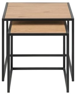 Set Van 2 Bijzettafeltjes Seaford - Zwart/wilde Eik 10 Set Van 2 Bijzettafeltjes Seaford - Zwart/wilde Eik -Collectie Woonkamermeubels DBA9092F CCDB 42FD 9DFF 9FCC6C5809B3 08e8