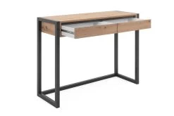 Sidetable Damon 100cm 2 Lades - Eik/antraciet 14 Sidetable Damon 100cm 2 Lades - Eik/antraciet -Collectie Woonkamermeubels Denver 44 offen b956