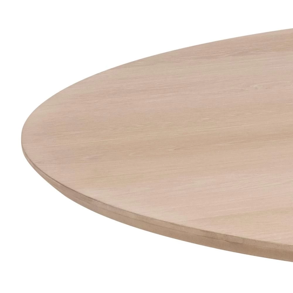 Ronde Eettafel Krishna - Wit Eikenfineer, Ø120x75 Cm 7 Ronde Eettafel Krishna - Wit Eikenfineer, Ø120x75 Cm - Afbeelding 7