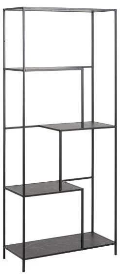 Wandrek Infinity 170 Cm Met 3 Zwevende Legplanken - Zwart/marmer -Collectie Woonkamermeubels E15C9825 F786 4397 9F31 ECDEF6268E13 65cc